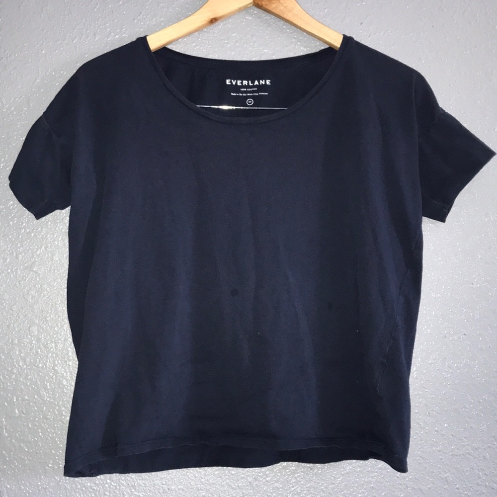 Everlane Navy Blue Tee